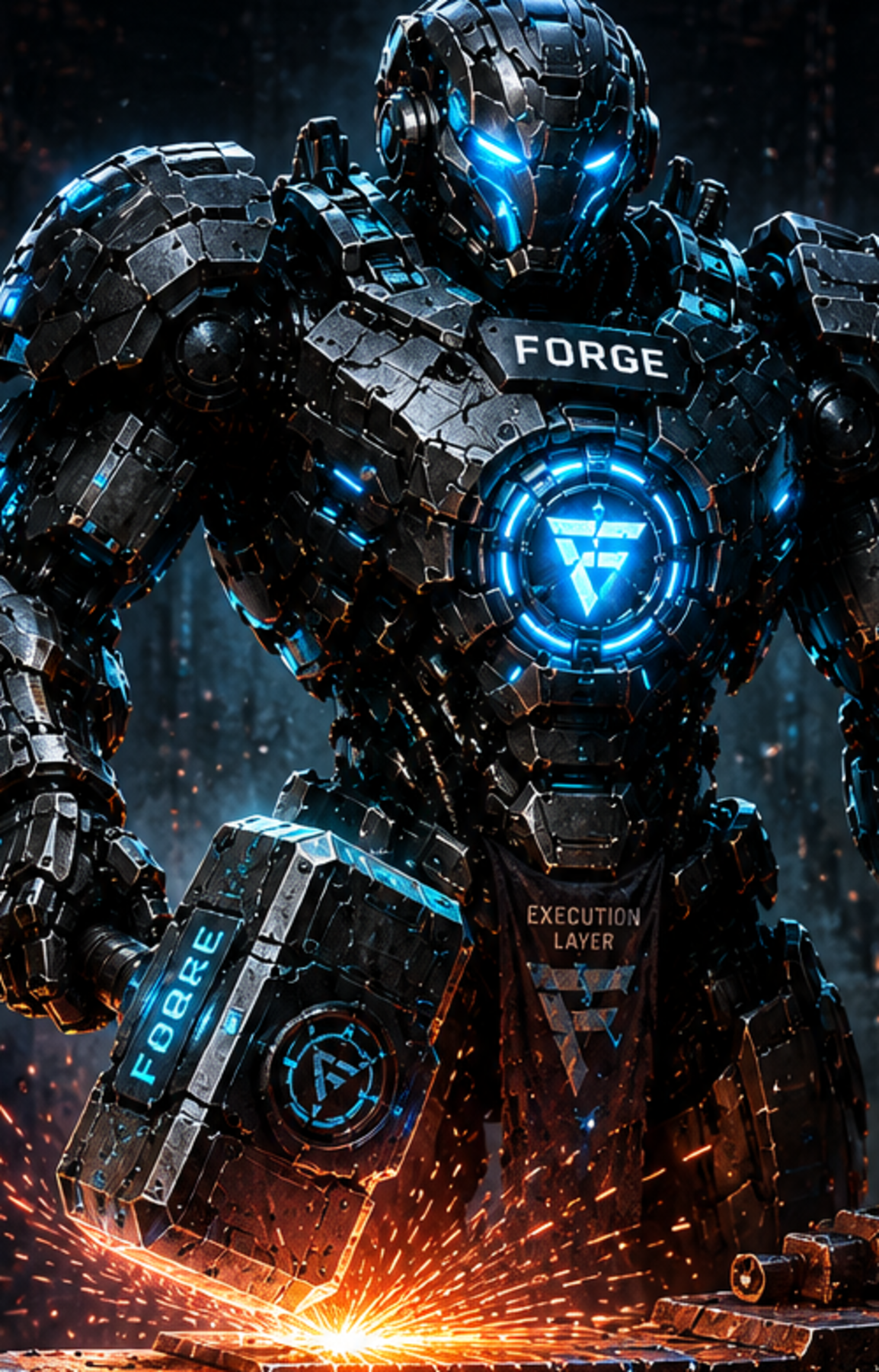 FORGE builder identity artwork