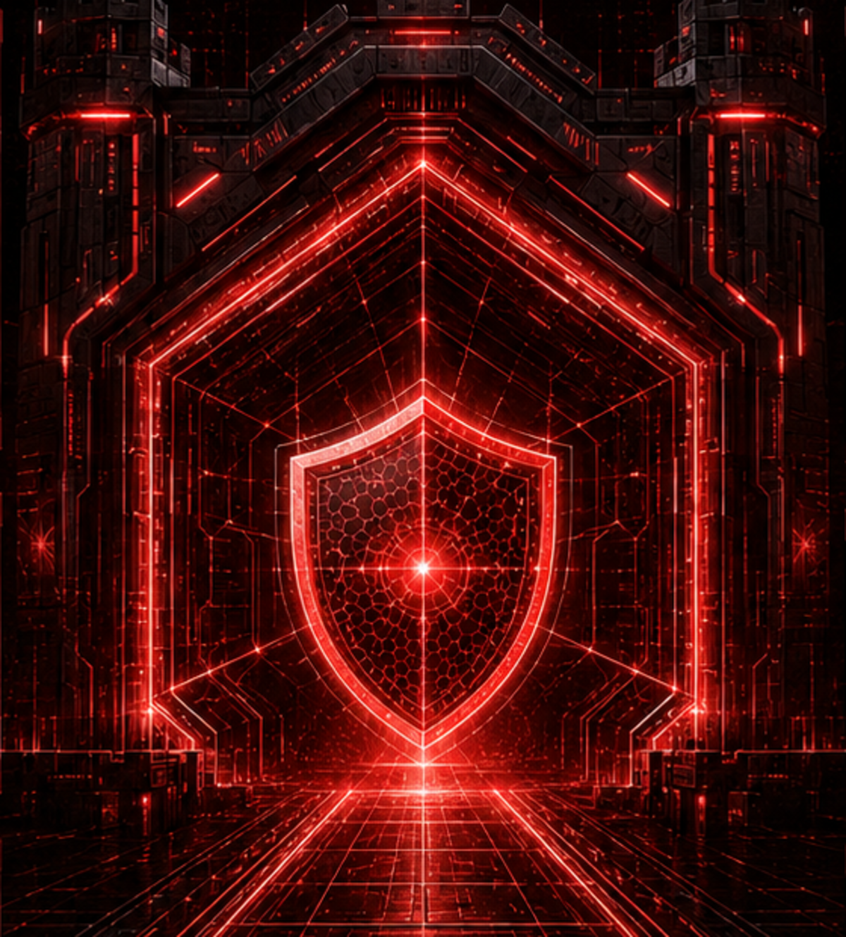 JERICHO shield and safety gate artwork