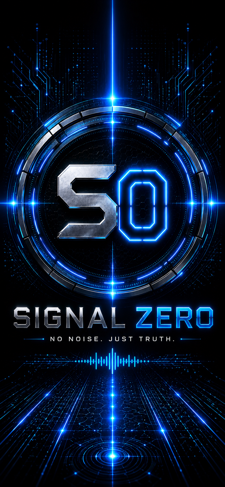 SIGNAL ZERO mobile identity poster